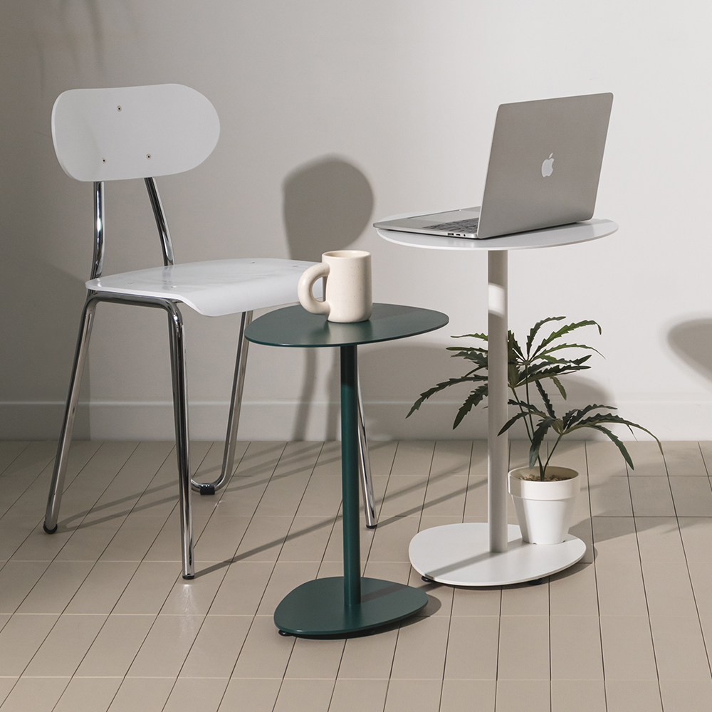 미니탁자 소파 티 테이블 거실 미드센츄리 협탁 블랙 미니 스콘 테이블