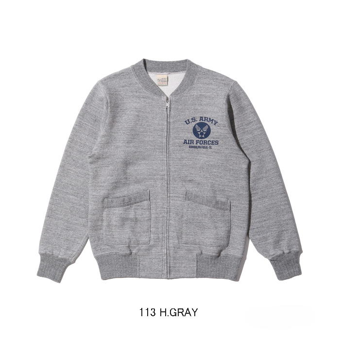 버즈릭슨 스웨트 집업 셔츠 US ARMY AIR FORCES BR65601 - 상세 이미지 4