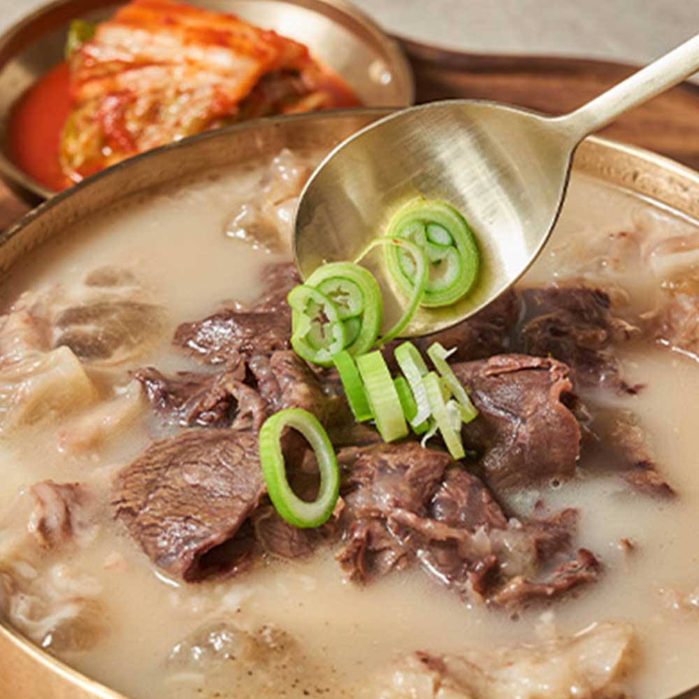 [부산 조옥규곰탕] 가마솥 수제 한우곰탕 스지듬뿍, 650g, 3개 - 상세 이미지 3