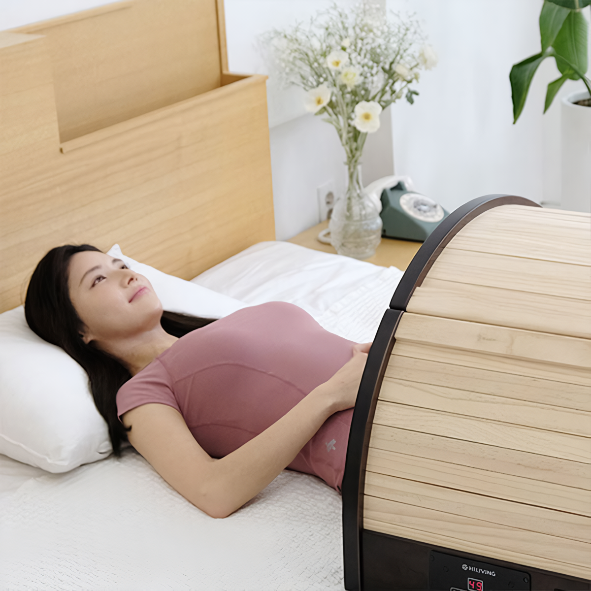 하이리빙 멀티돔 플러스 그래핀 원적외선 온열돔 찜질기 프리미엄 전기온열기