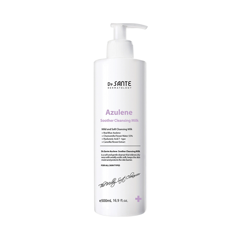 [본사정품] 상떼 아줄렌 수더 클렌징 밀크 500ml - 상세 이미지 5