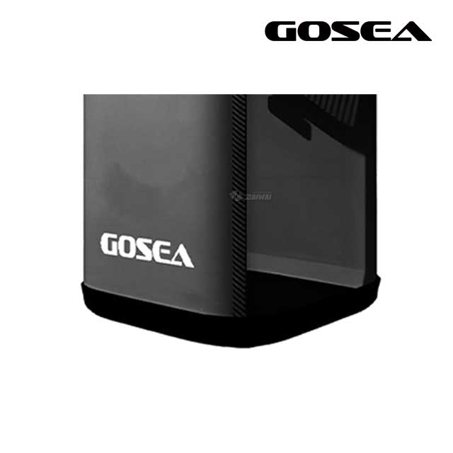 GOSEA 시크 블랙 두레박 GSF-B02 접이식 투명 살림통 20cm - 상세 이미지 4