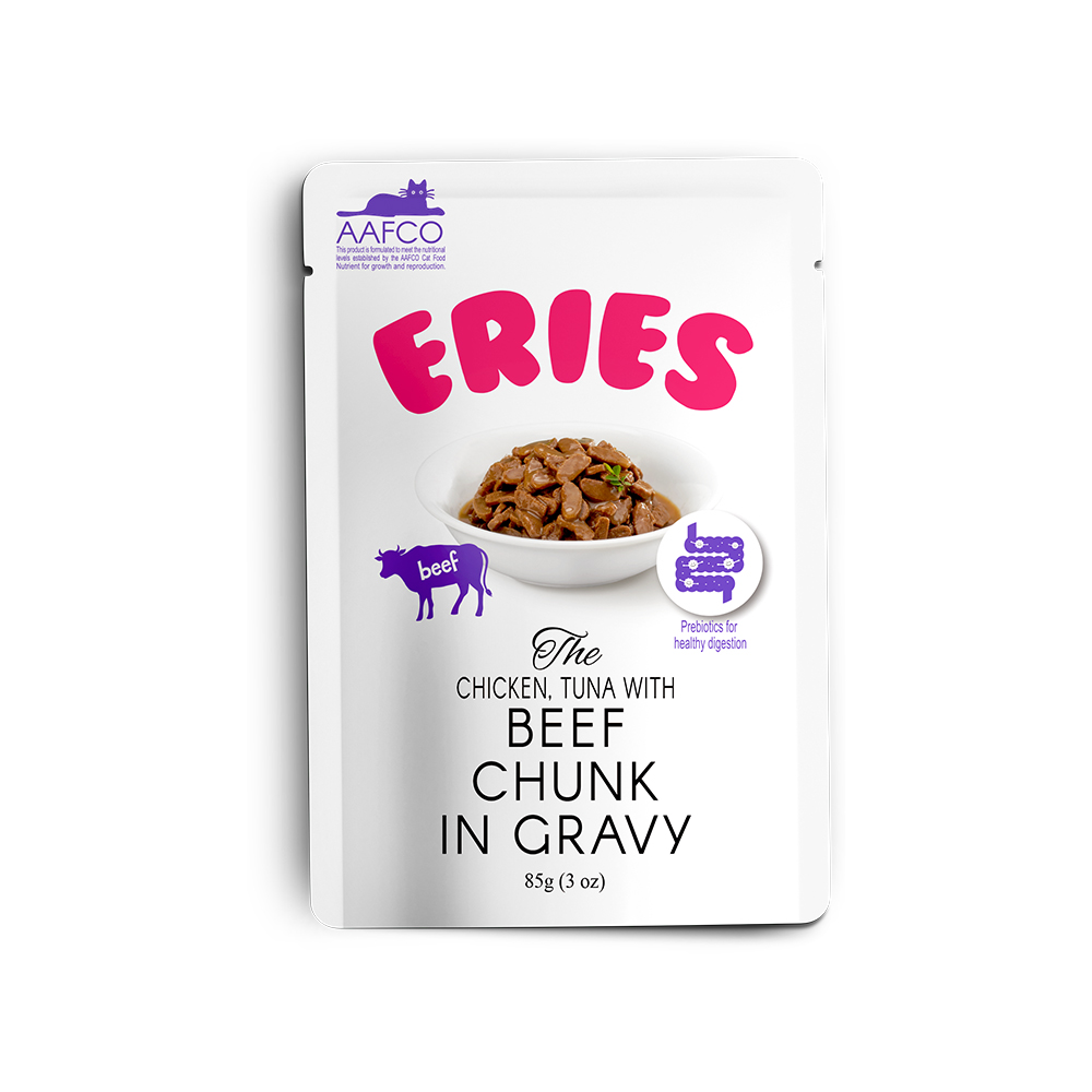 쉐리 에리에스 고양이 주식 파우치 6종콤보(6종각1개씩) 85g 이미지 6