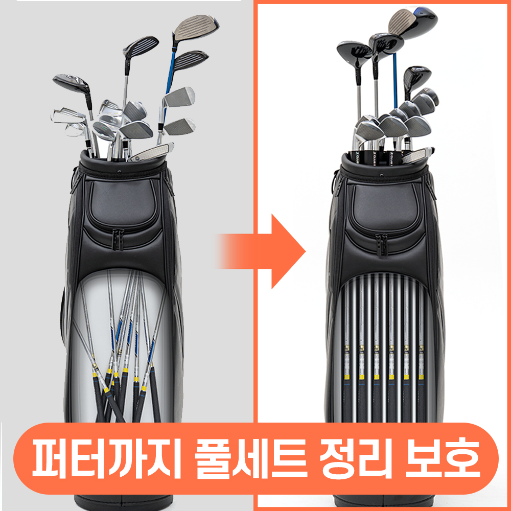 볼프 클럽실드 14개 풀세트 골프백 골프채 정리 보호 골프용품 아이언홀더 이미지 3