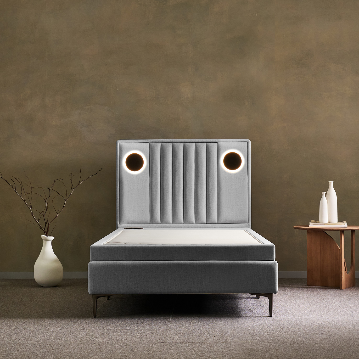 가보건강침대 황토 밀양흙침대 세라믹볼 세라믹스 돌침대 슈퍼싱글 패브릭 SS빈치SE