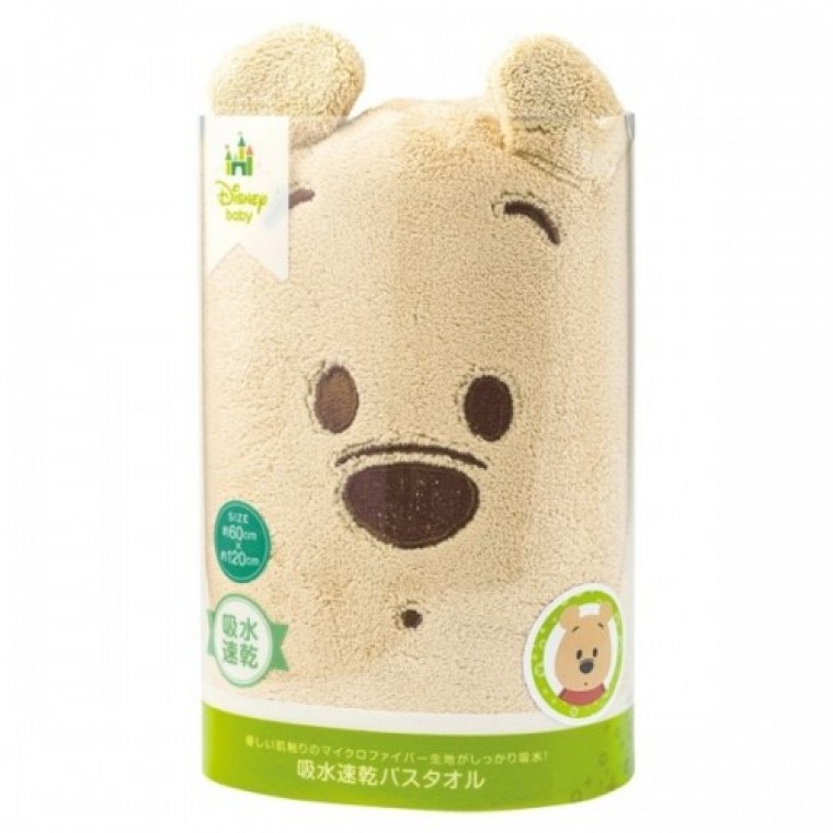 곰돌이 푸 바스타월 60x120cm 목욕 수건 비치타올