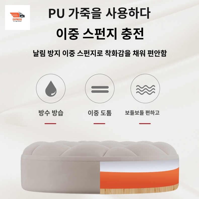 리프팅 피부 미용의자 바퀴달린 의자 회전 스툴 관리 - 상세 이미지 4