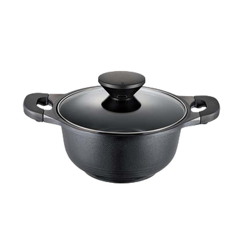 세라믹코팅 주물냄비 조리냄비 넘침방지 스팀노브 IH겸용 양수 22cm