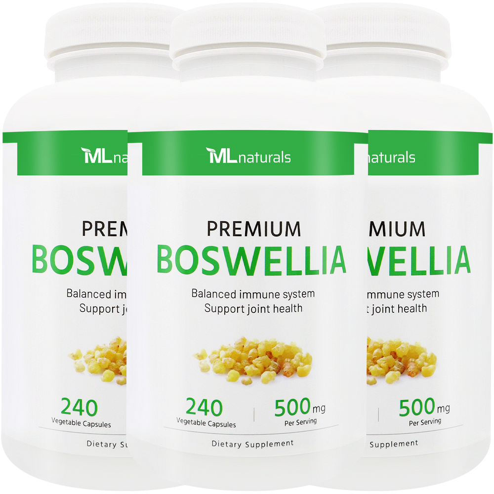 마이라이프내추럴스 보스웰리아 500mg 알약 240캡슐, 3개 - 메인 이미지
