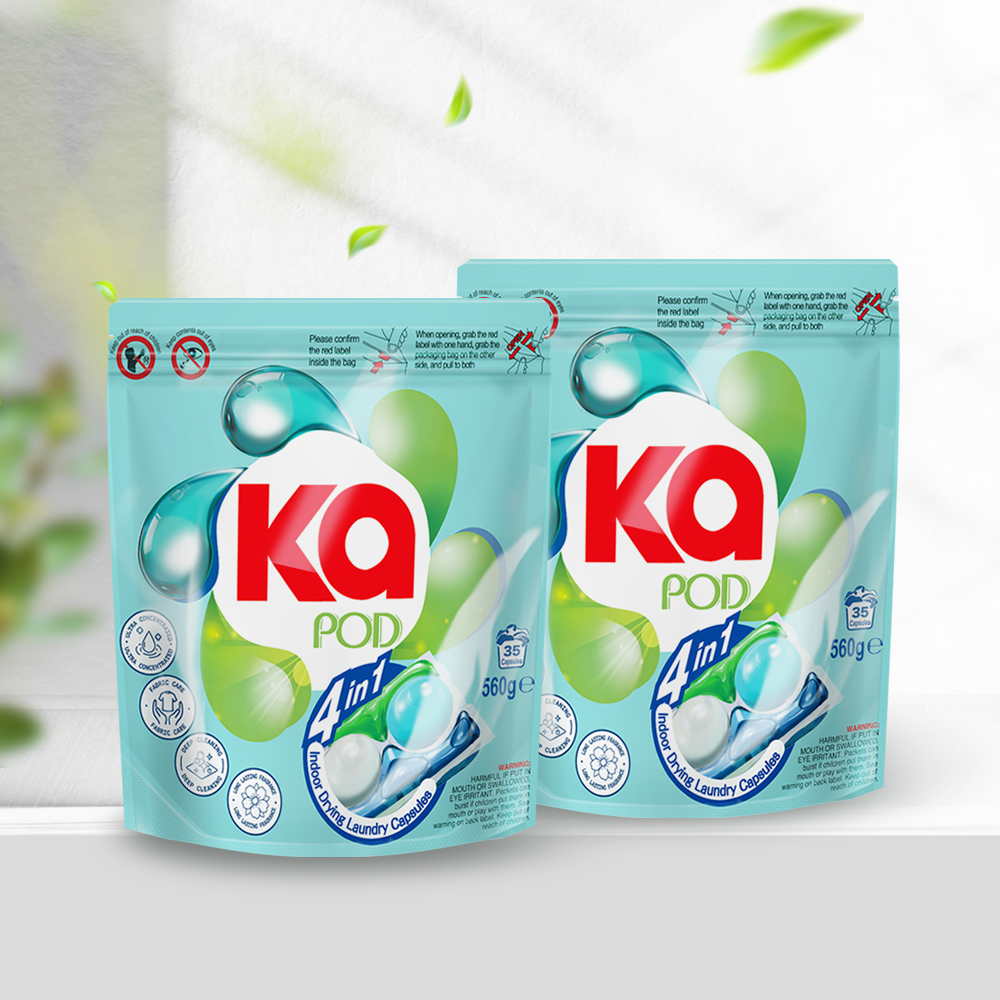 카포드 듀얼코어 캡슐세제 실내건조 35개입+35개입