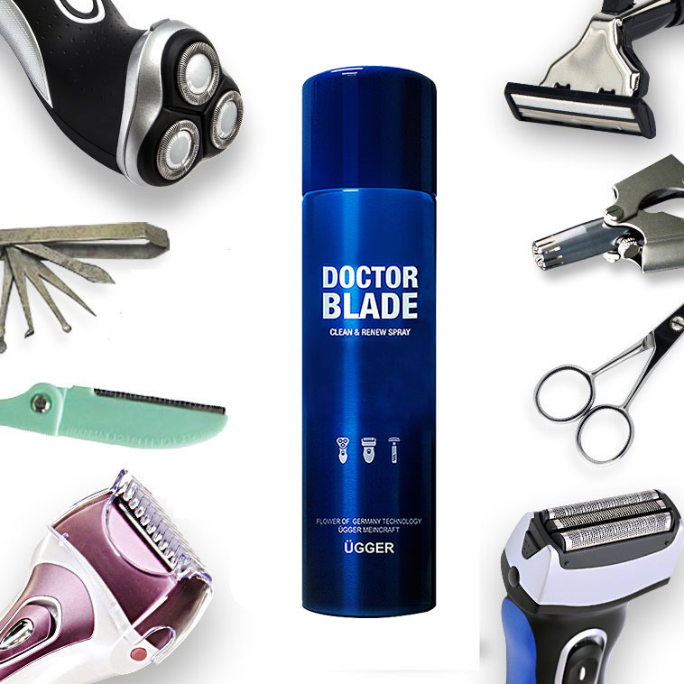 위거 닥터블레이드 면도기 세정제 면도날 세척 관리 면도기소모품 세정액 제품 이미지