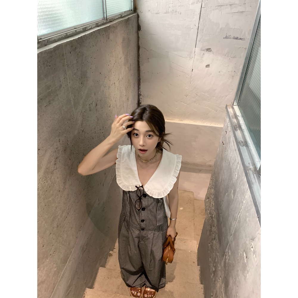 동상이몽2 이현이 멜빵바지 팬츠 캐주얼 데일리 의상 옷 패션 - 상세 이미지 5