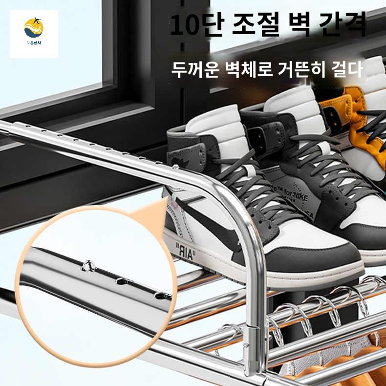 난간 건조 창틀 걸이 신발 건조대 베란다 화분 발코니 - 상세 이미지 3