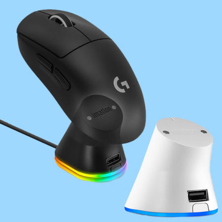 이메이션 로지텍 지슈라2 지슈라 마우스 충전독 이메이션 차징독 2 RGB