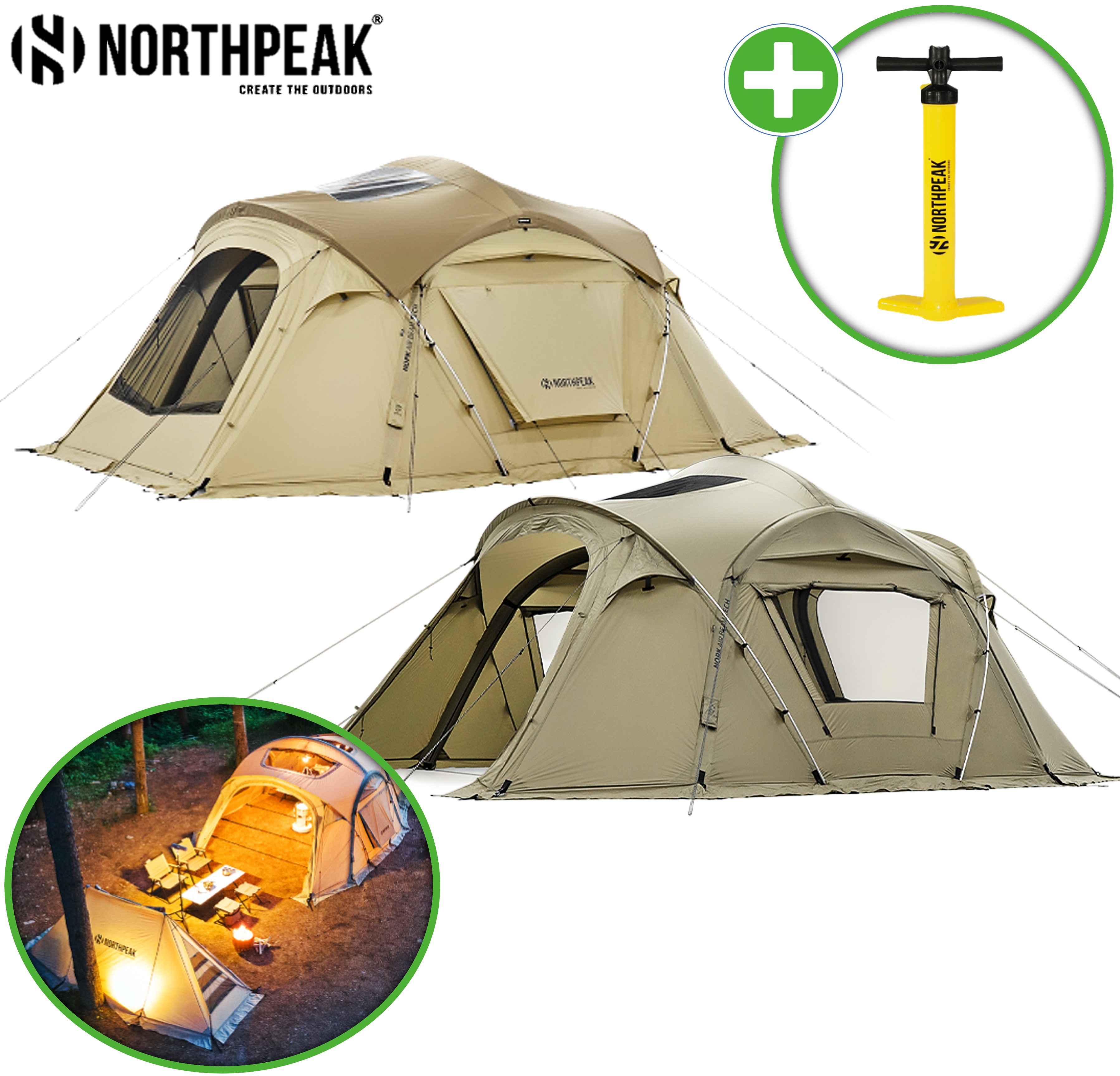 노스피크 골드스톤 라이트 X 텐트 에어 쉘터 그늘막 25년신형