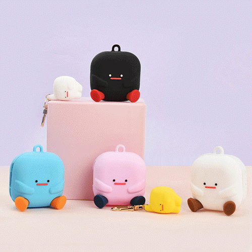 [NC] 나인어클락 버즈2 라이브 프로 실리콘 케이스[실리콘 머랭]