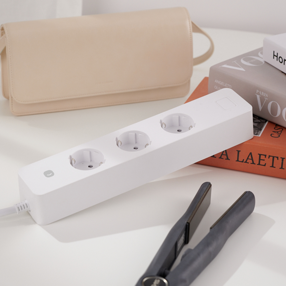 헤이홈 스마트 멀티탭 3구 스위치 콘센트 플러그 개별 원격 제어 USB 2구