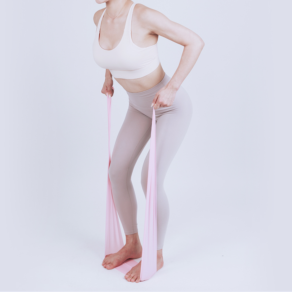 HNF 운동용 고무 살빼는 밴드 스트레칭 동작 허벅지 허리 힙업 스쿼트 힙딥 여자 - 상세 이미지 5