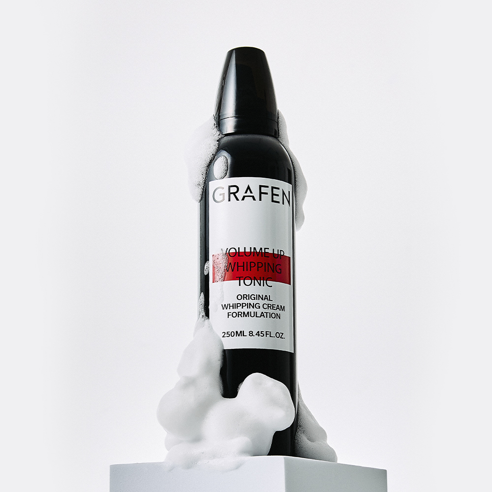 그라펜 볼륨 업 휘핑 토닉 쫀쫀한 폼/스타일링토닉 100ml, 2개 - 상세 이미지 4