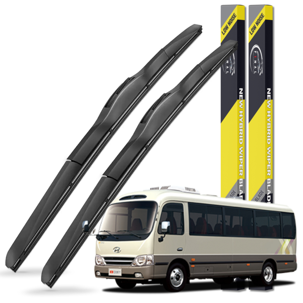 1+1 현대 카운티 전차종 자동차 하이브리드 와이퍼 블레이드 2S 550+550mm - 메인 이미지