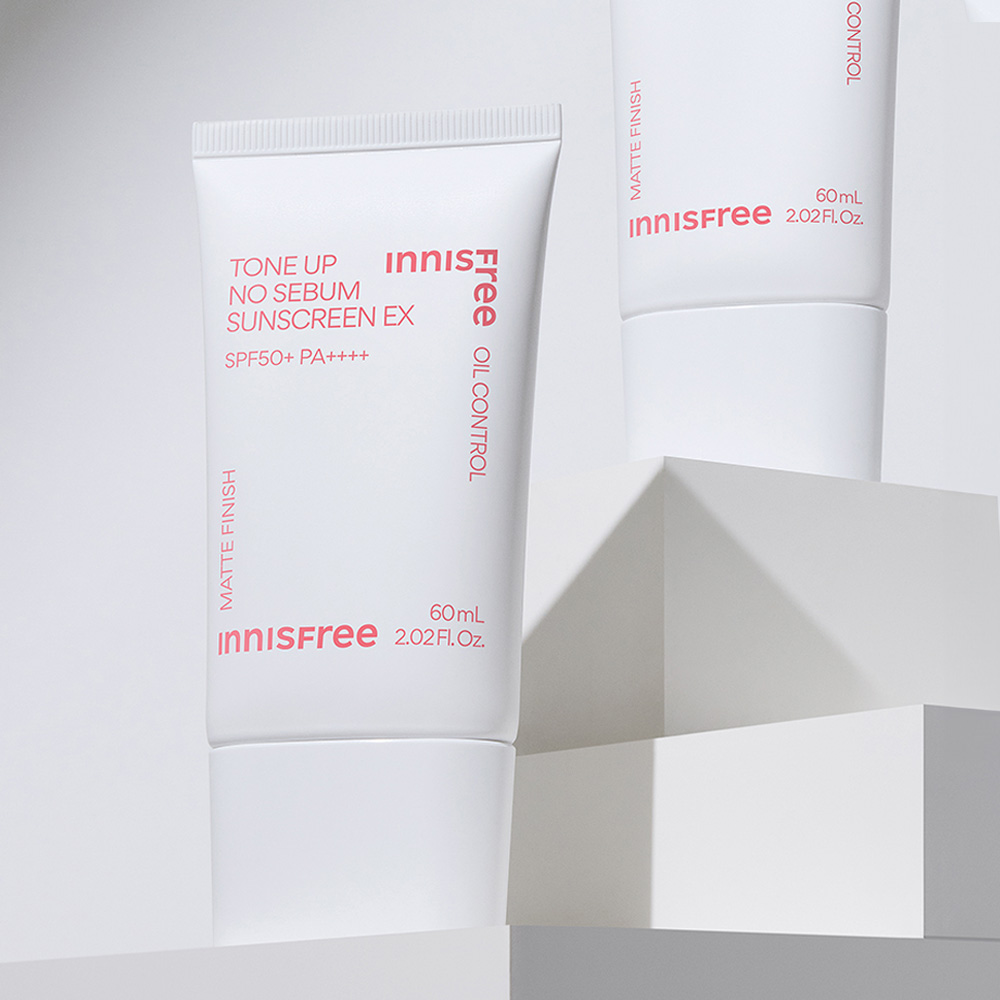 [더블구성_핫딜] 이니스프리 톤업 노세범 선스크린 EX SPF 50+ PA++++ 60ml, 2개 이미지 3