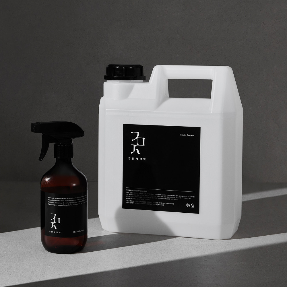 피톤치드 편백수 탈취제 스프레이 원액 5L 편백나무 오일 새집증후군 페인트 포름알데히드 제거 방법 새차 탄 새가구 베이크아웃 냄새 제거제 퇴치제 침대 집먼지 천연 이불 셀프 청소 제품 이미지