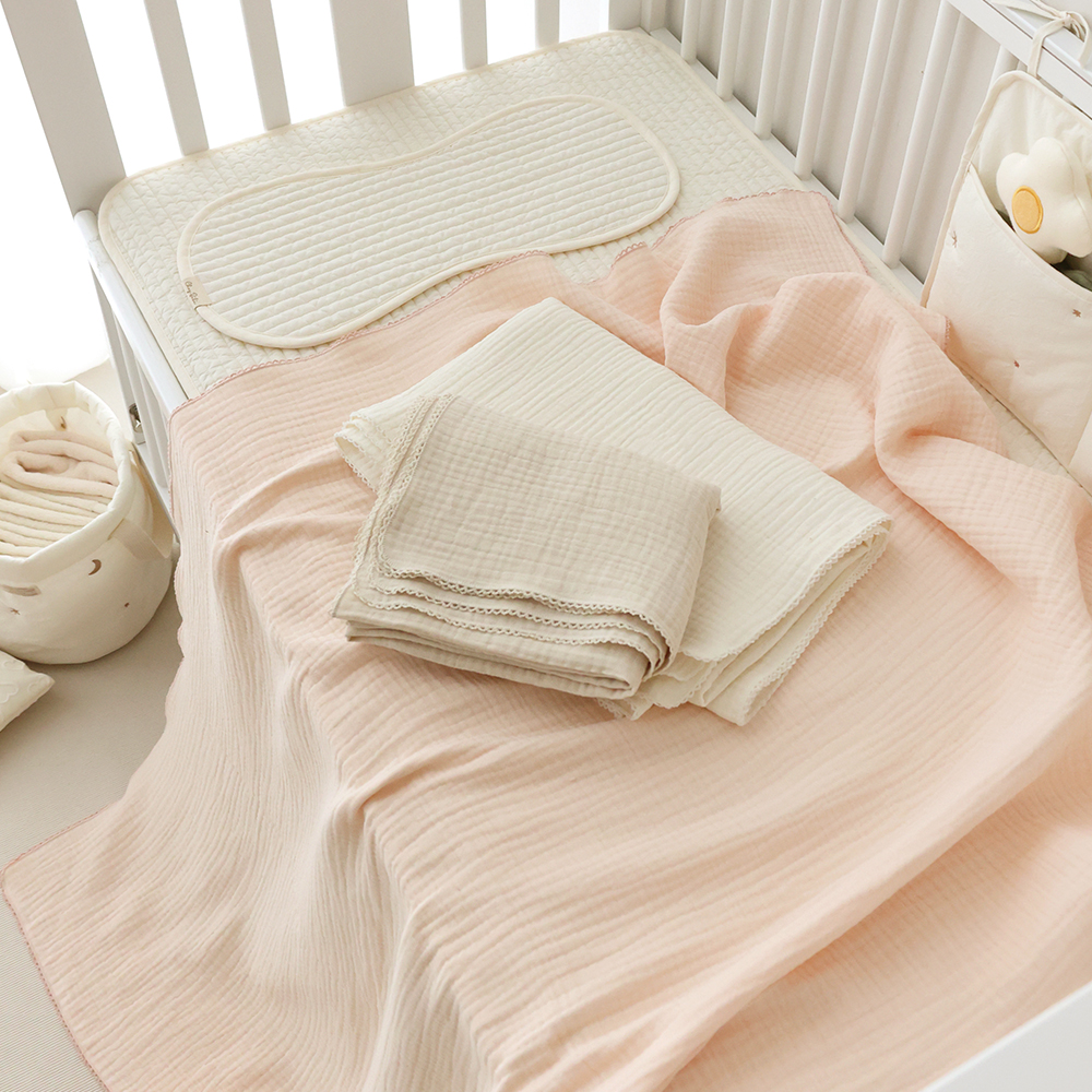 아기 사계절 베이직 3중 거즈 블랭킷 이불