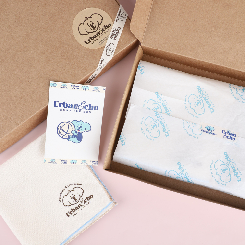 어반에코 아미고코코 강화소창 2겹 무형광 무표백 KC인증 손수건 7매세트(2colors) 출산선물 백일선물