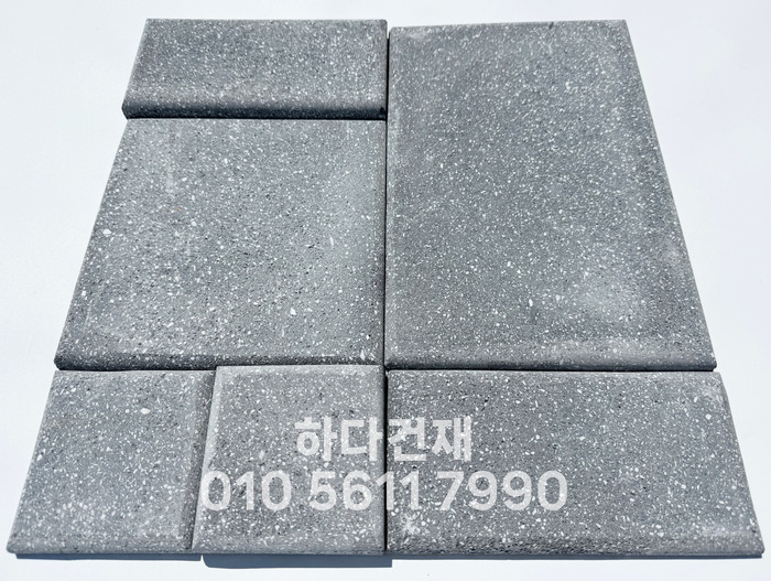 모노타일 모자이크타일 혼합사이즈 그레이 / 하다건재