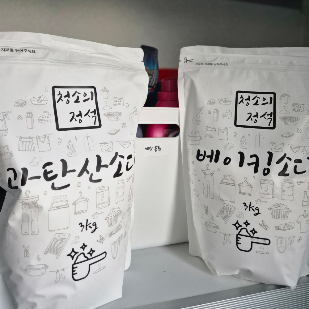 청소의정석 베이킹소다 파우치 3KG - 상세 이미지 4