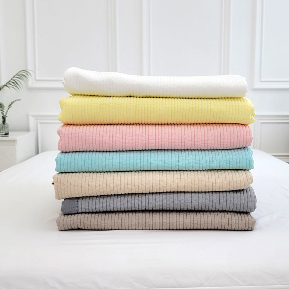 아이스크림 레몬 풍기인견 줄누빔 패드