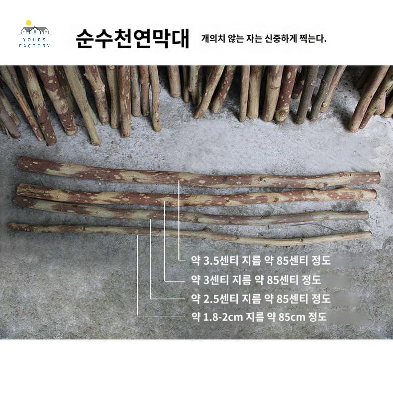 대나무 지지대 농사용 오이대 나무 고추 덩쿨 텃밭 - 상세 이미지 3