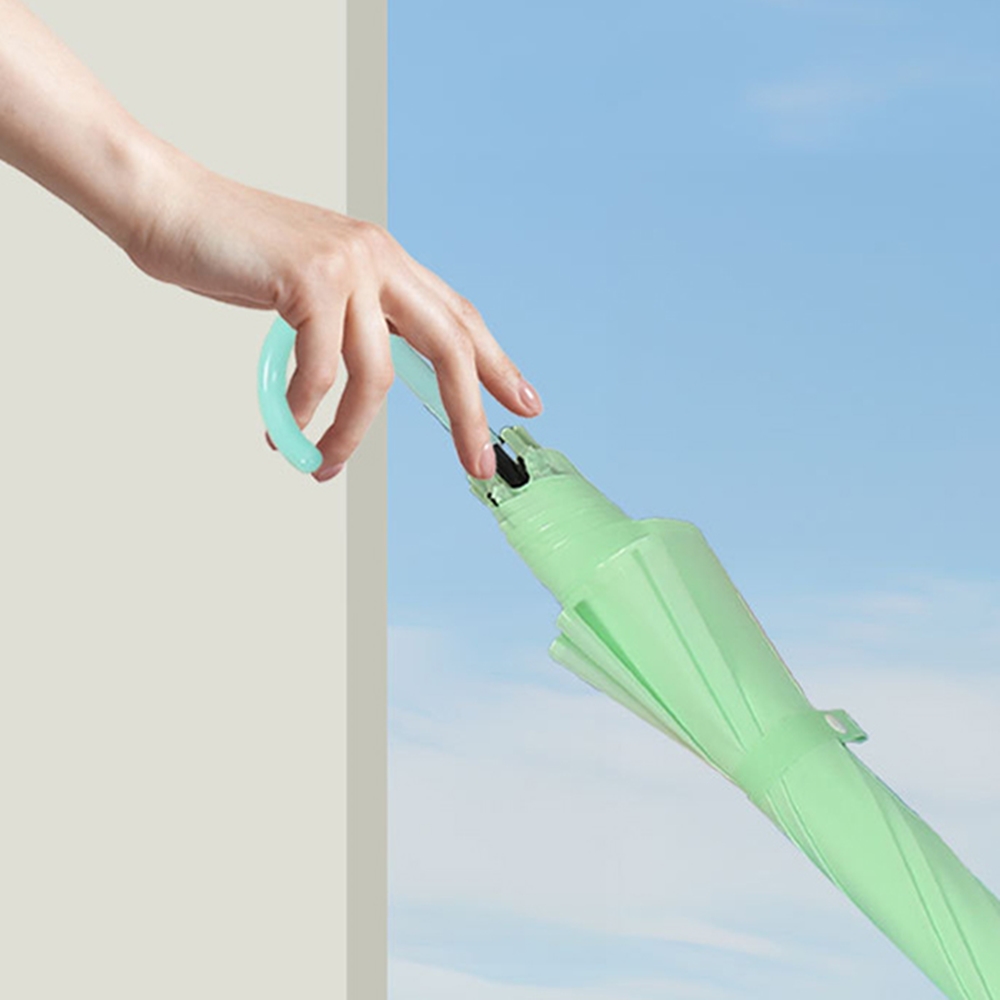 포유렐라 매트 파스텔 자동 장우산(6colors) 튼튼한 태풍 골프 대형 장마철 - 상세 이미지 5
