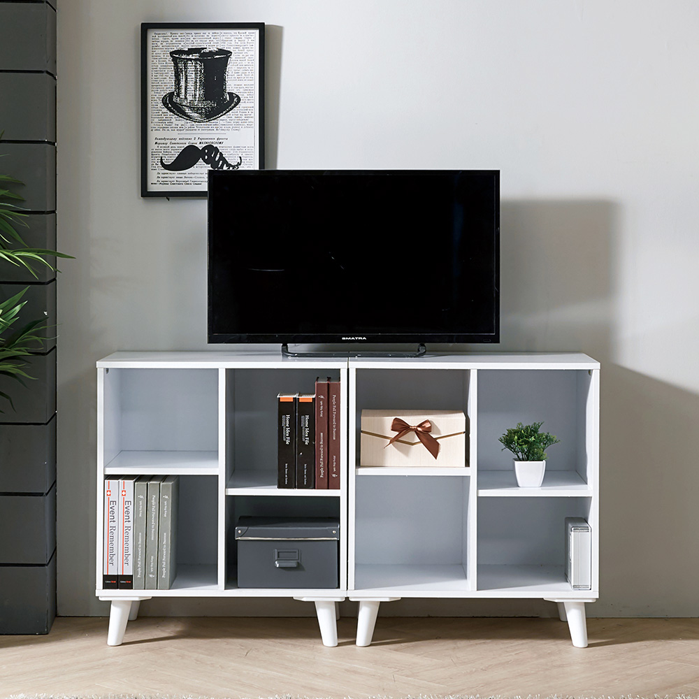 동서가구 디노 1200 높은 오픈 거실장 DF917163