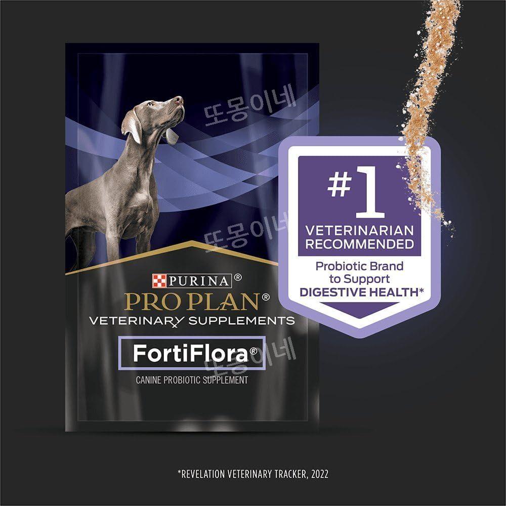 퓨리나 포티플로라 강아지 Fortiflora 유산균 30포 X 2팩 - 상세 이미지 4