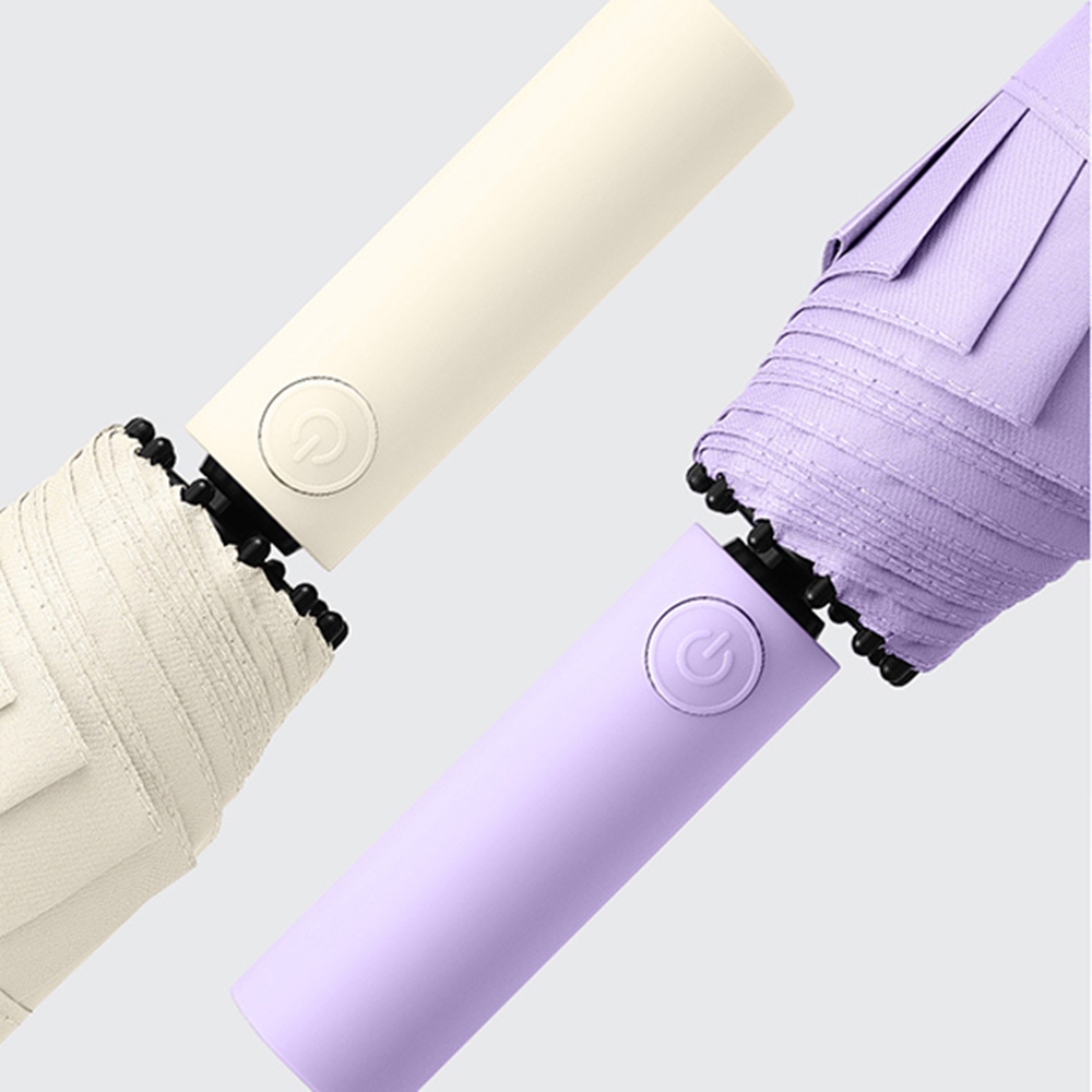 포유렐라 튼튼한 48k UV차단 3단 자동 우산(8colors) 암막 접이식 휴대용 장마철 - 상세 이미지 2