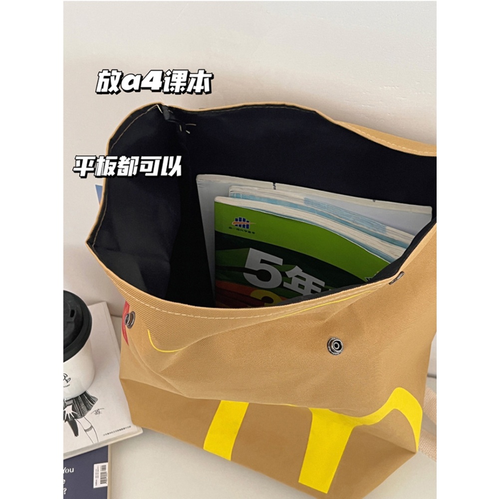 맥도날드 가방 배낭 크로스백 인싸가방 선물 특이한 숄더백 인싸템 백팩 귀여운 학생 - 상세 이미지 5