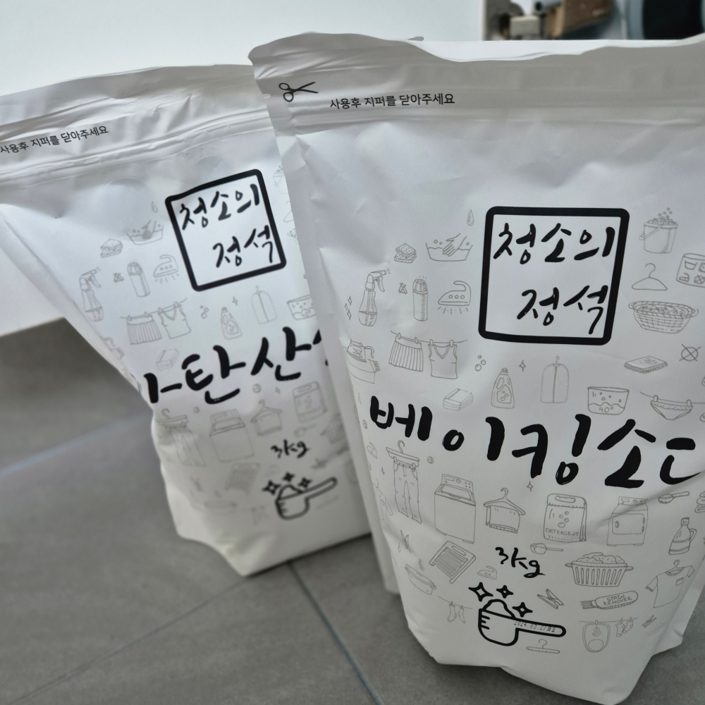 청소의정석 베이킹소다 파우치 3KG 이미지 6