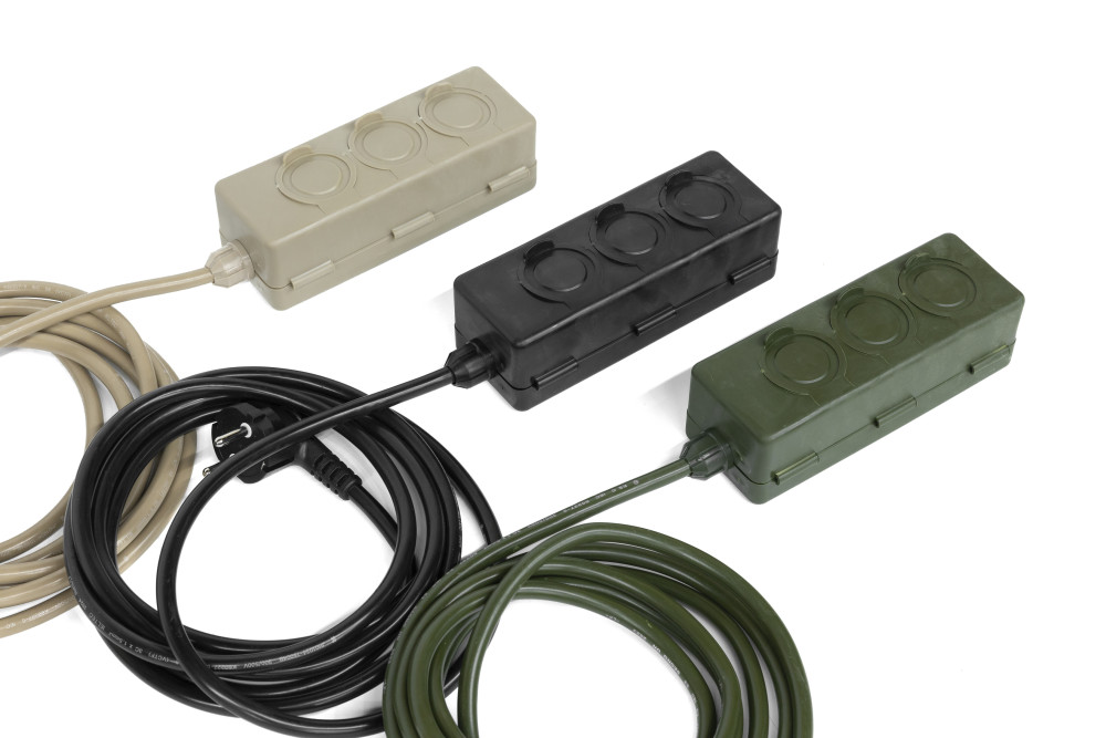 캠핑 리드선 연장선 릴선 연결 3구 3M