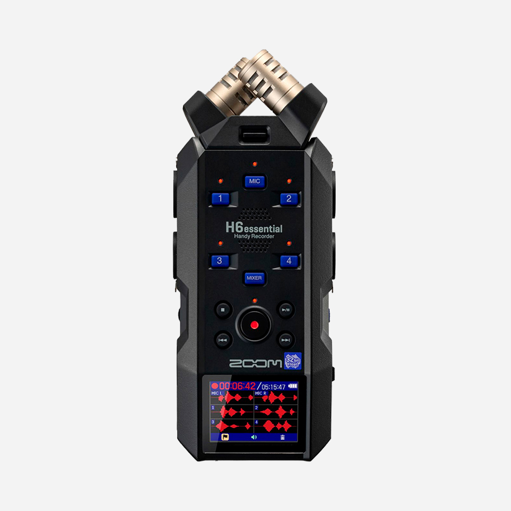 ZOOM H6essential 줌 H6 에센셜 핸디레코더 녹음기 유튜버 유튜브 마이크 - 상품 이미지