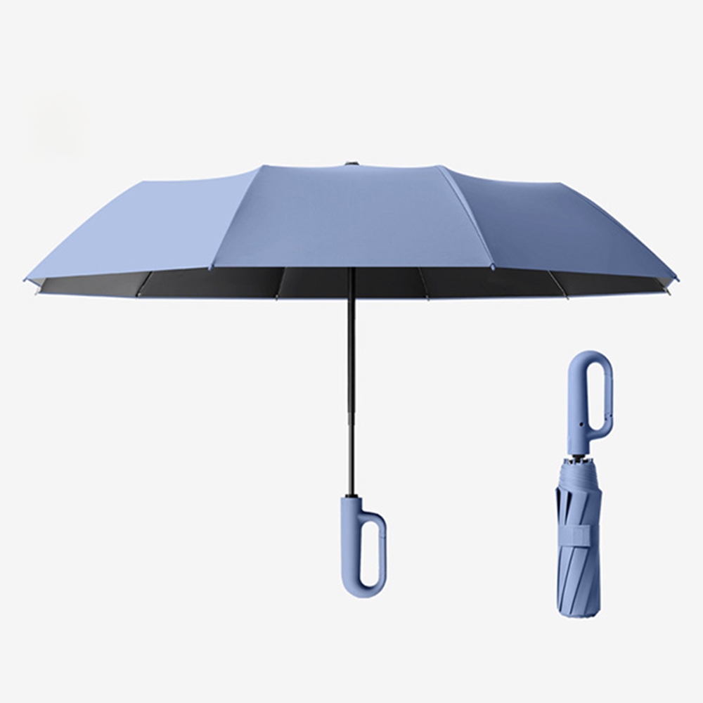 포유렐라 106cm 버클 3단 자동 우산(5colors) 암막 접이식 휴대용 튼튼한 장마철 우산 이미지 7