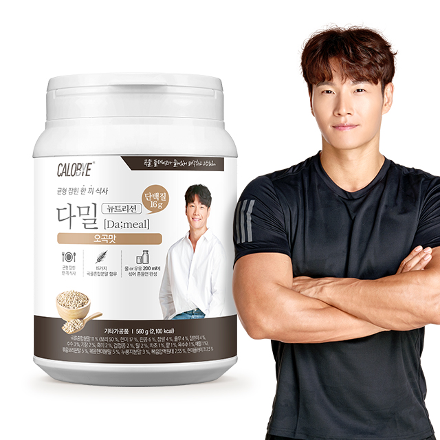칼로바이 다밀 김종국 단백질 프로틴 식사대용 쉐이크 560g, 1개 - 상세 이미지 2