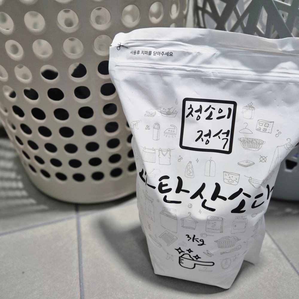 청소의정석 과탄산소다 파우치 3KG