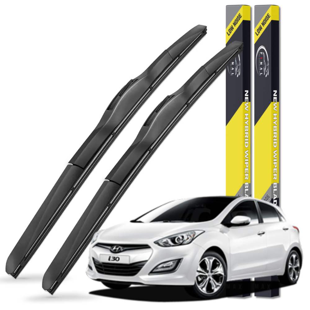 1+1 현대 i30 전차종 자동차 하이브리드 와이퍼 블레이드 2S 650+400mm - 상세 이미지 3