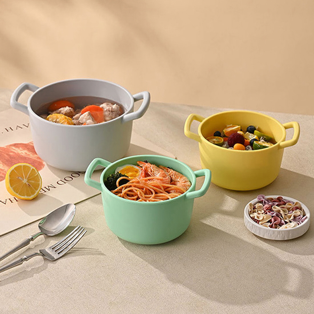 킨포크 이유식찜기 전자레인지 이유식냄비 푸드워머 채소 야채 실리콘 찜기 2size - 상세 이미지 5