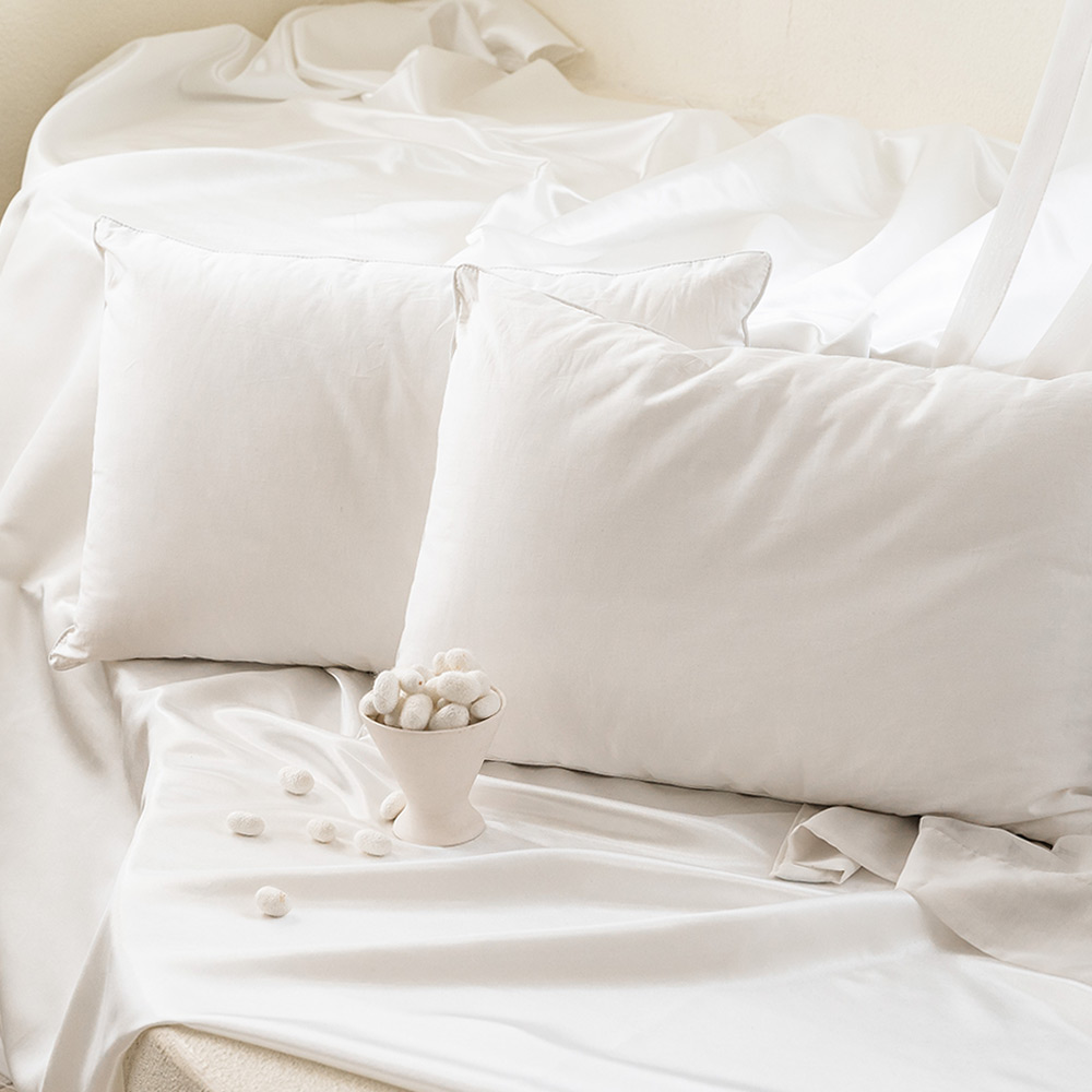 베네베딩 100% 천연실크 호텔 웨딩 신혼 혼수 베개솜