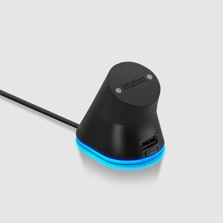 오진상사 imation Charging Dock 2 RGB 블랙 (로지텍G 시리즈 무선 게이밍 마우스 충전독)