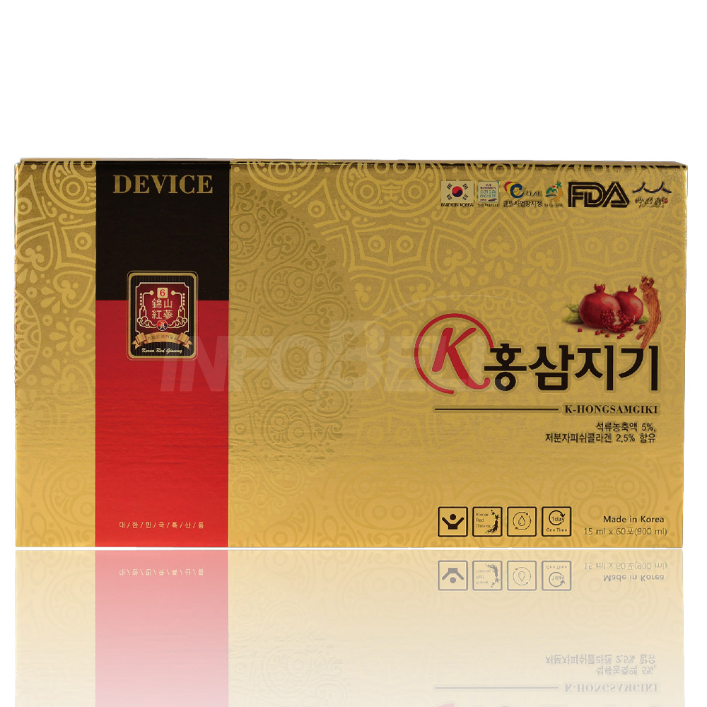 K-홍삼지기 홍삼스틱 석류 60포 홍삼 저분자 피쉬 콜라겐 농축액