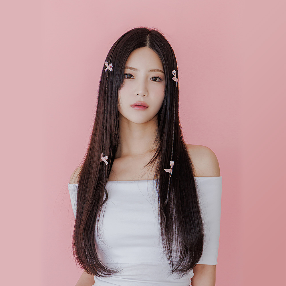 블레이즈 붙임머리 리본 브레이드 헤어피스 땋은머리 아이돌 - 상세 이미지 3