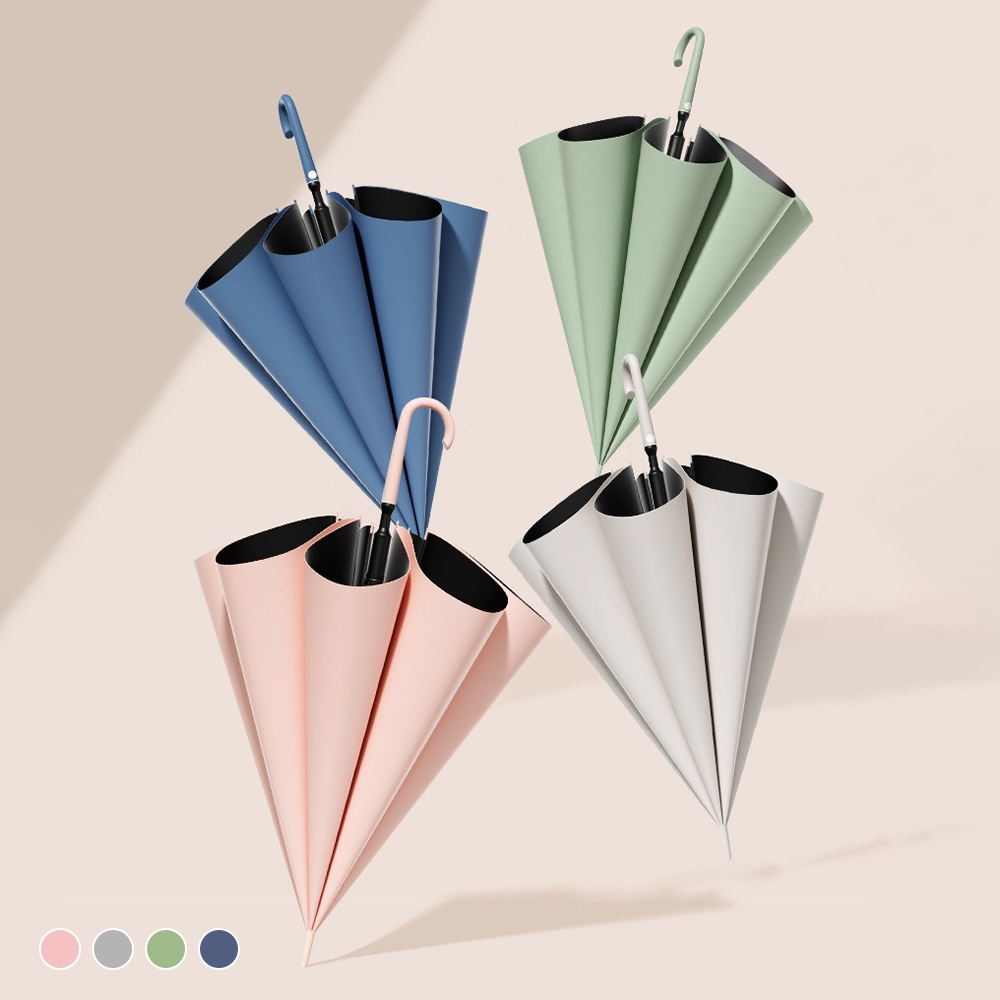 포유렐라 아이스크림 파스텔 장우산(4colors) 튼튼한 태풍 골프 대형 장마철 - 메인 이미지